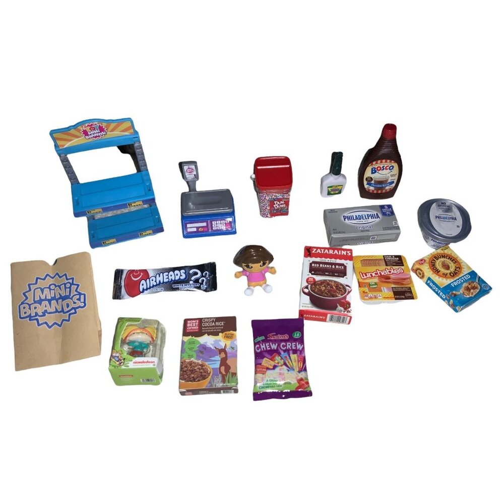 Toy Mini Brands Lot  shelf food Nickelodeon